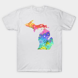 BIG Flowers Michigan | LGBTQ | Pride | Cherie's Art(c)2021 T-Shirt